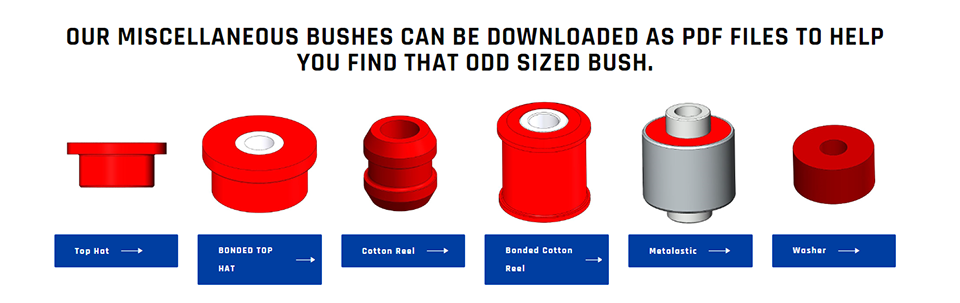 Myths of Polyurethane Bushes - Can't Find What You're Looking For Polybush