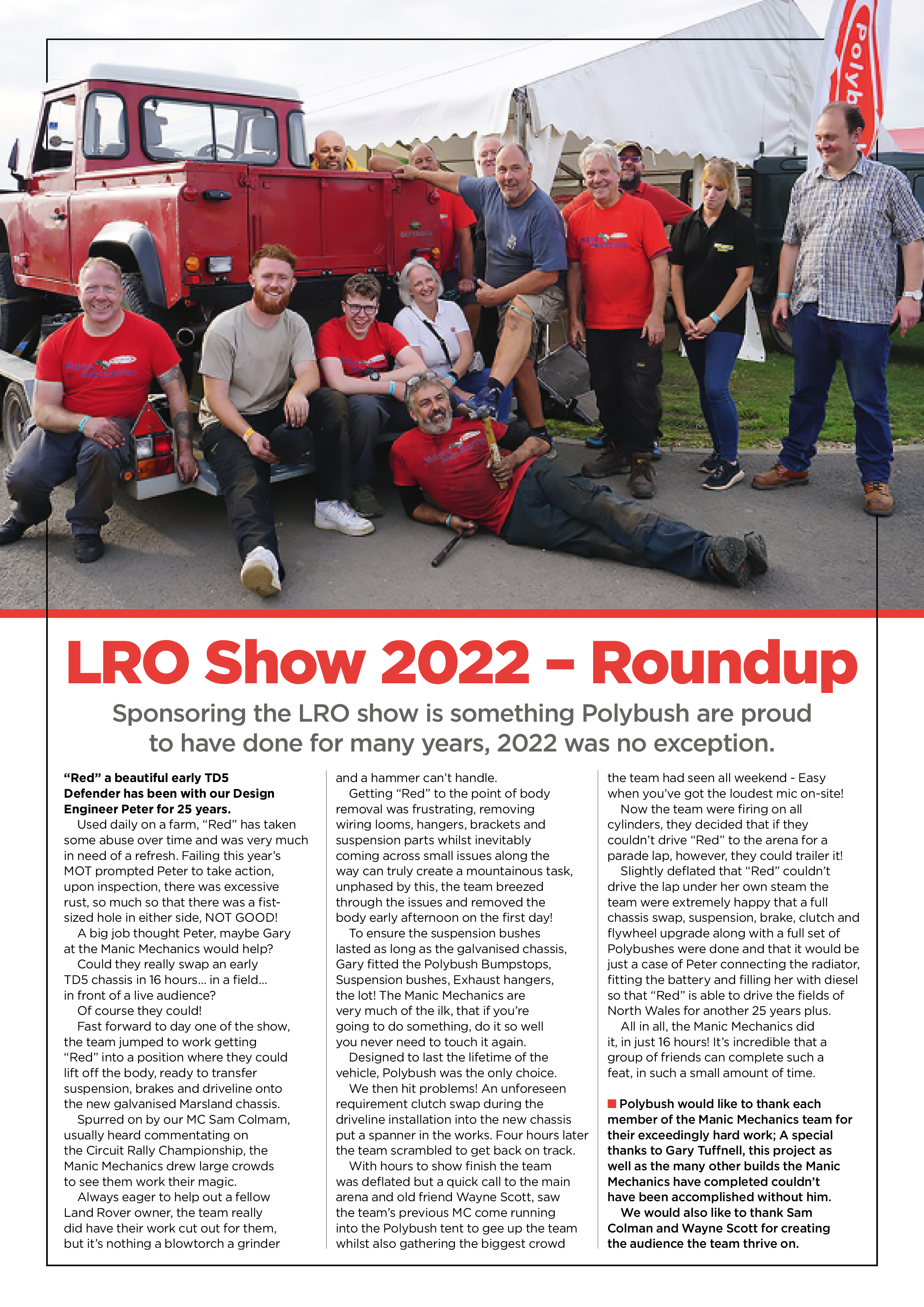 LRO Show - Roundup - LRO December