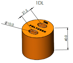 Polybush Polyurethane Exhaust Bush - Universal