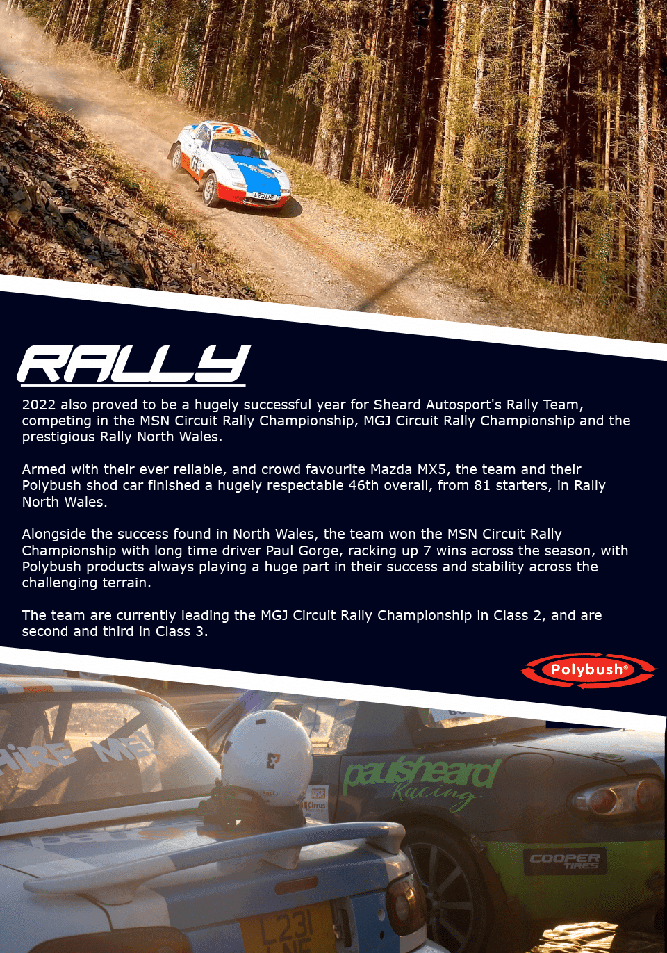Sheard Autosport & Polybush // Rally