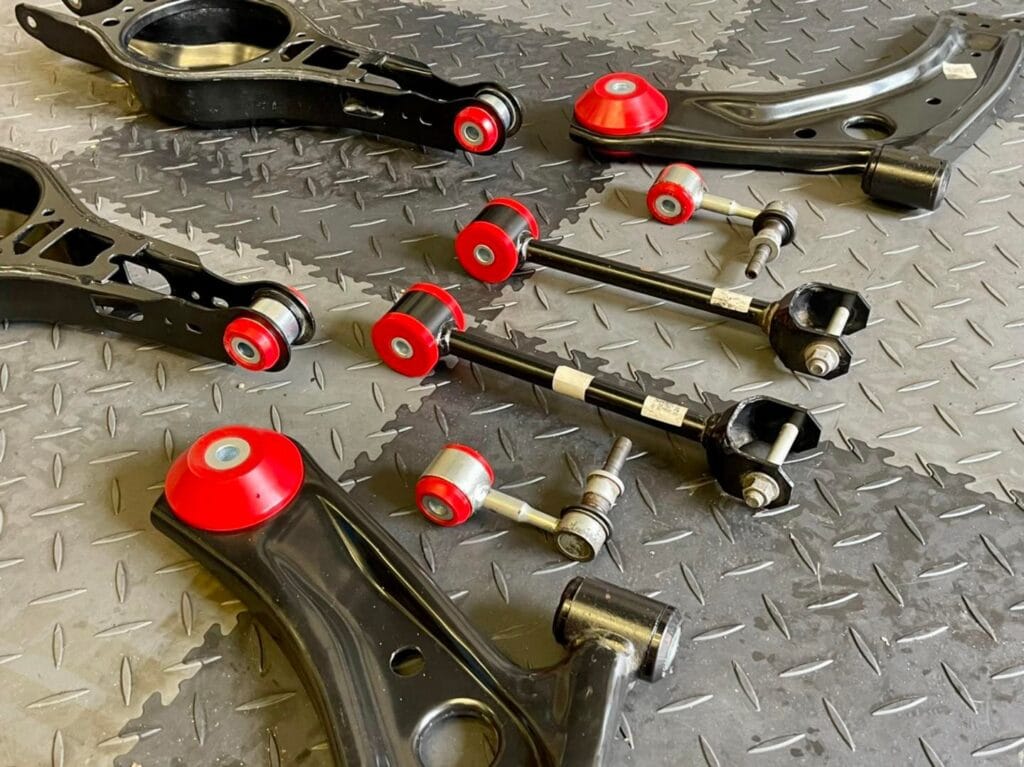 Polybush Kit 214 - Fitted To GR Yaris OEM Suspension Arms