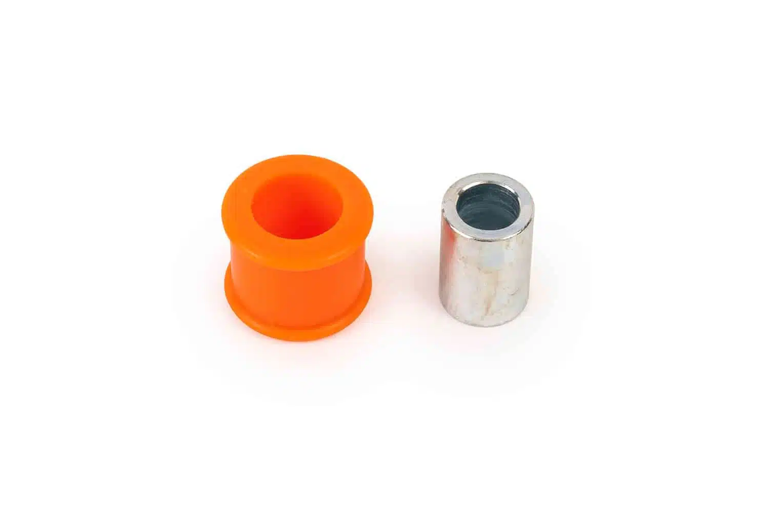 Polybush 2AE polyurethane rear link bush replacement fitted to Mercedes Sprinter suspension