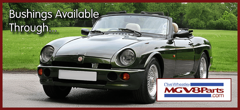 MG RV8 Parts - Available From Clive Wheatley