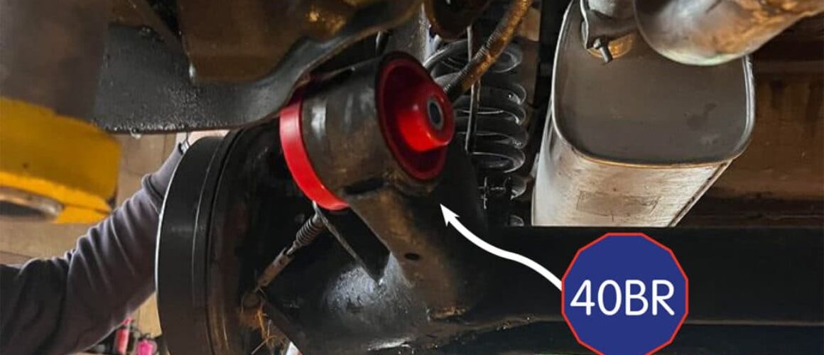 40BR - The Ford Fiesta Mk7 Rear Axle Bush Solution