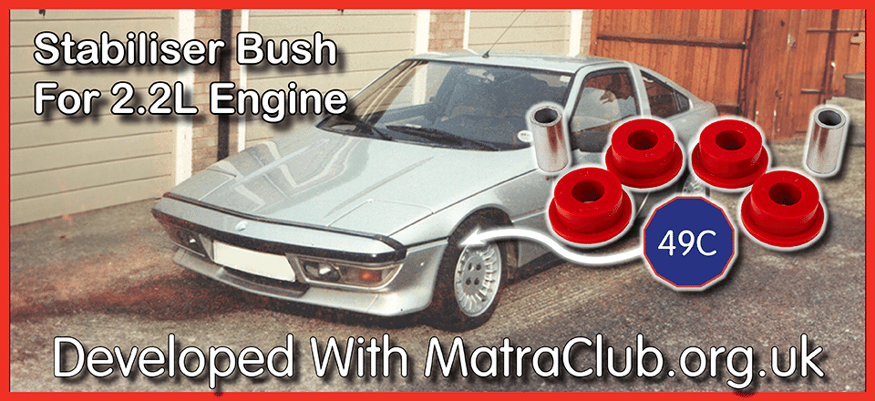 Matra Murena - Engine Mount for 2.2L Vehicles Matra Club
