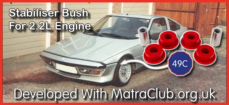 Matra Murena - Engine Mount for 2.2L Vehicles Matra Club