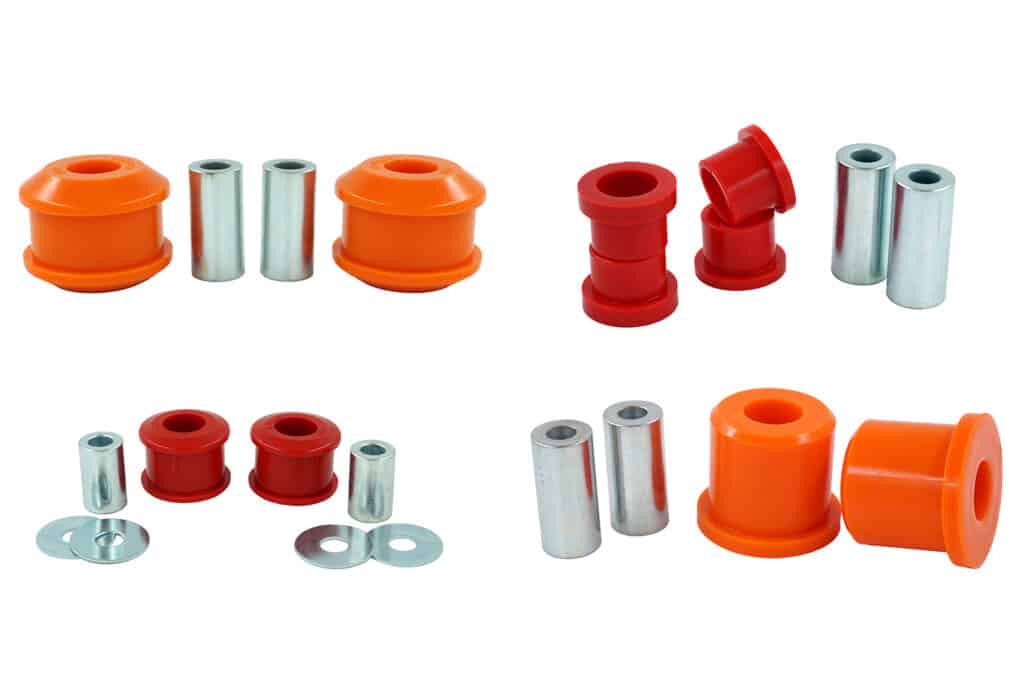 Kit 240 Web Polybush Kit 240 - Front Wishbone, Rear Axle & Rear Upper Shock Absorber Bush Kit - Abarth 500,595,695 (312) (2008-On) Abarth 500C,595C,695C (312) (2008-On) Fiat 500 (312) (2007-On) Fiat 500C (312) (2009-On)