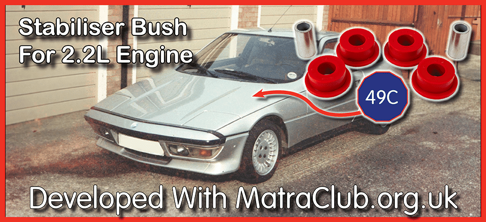 Matra Murena - Engine Mount for 2.2L Vehicles Matra Club