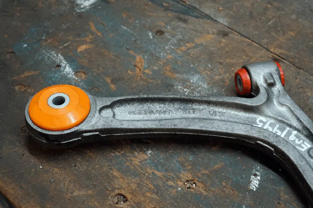 Polybush 24T & 24U Fitted To A Fiat 500 Front Wishbone - Web