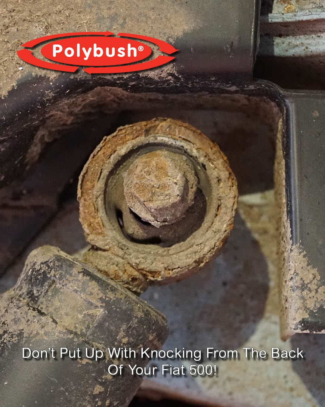 Replace - 51857841, 51864833, 81857840, 51860150, 51857842, 50709731, 1540225, 1578532, 1672372, 9S51-18125-AB, 9S51-18125-AC, 9S51-18125-AA With Polybush 24Y Rear Upper Shock Absorber Bushing