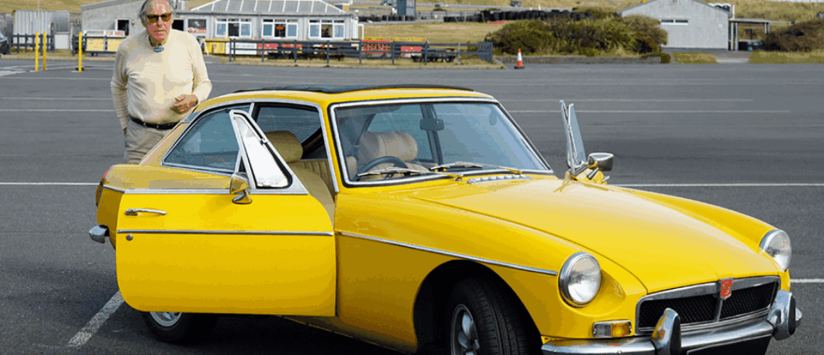 RAM with MG BGT At Anglesey