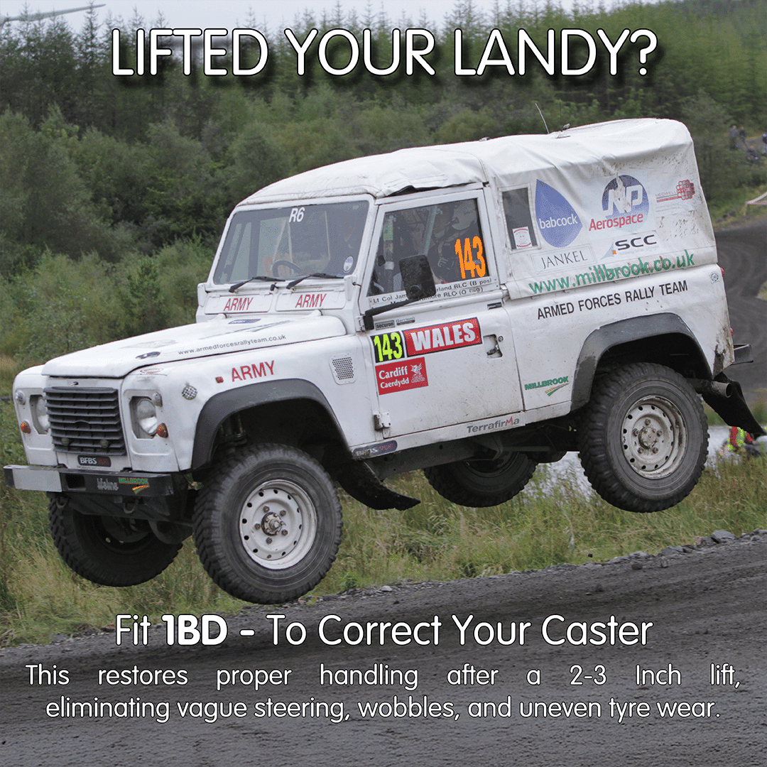 1BD Caster Corrected Bushes Blog