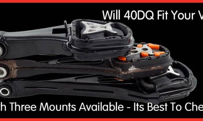Transit Custom Lower Torque (Dogbone) Mount Insert – Which Mount Do You Have?