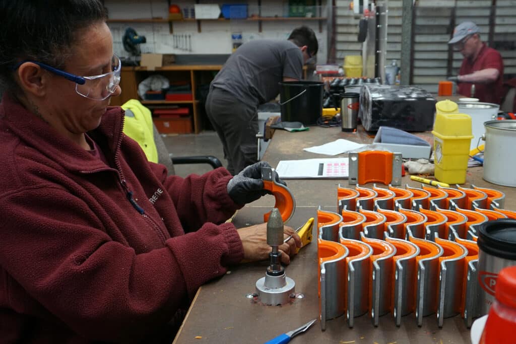 Trimming Polyurethane Suspension Bushes at Polybush Wrexham